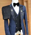 Brand Ricardo Navy Blue Suit - 2
