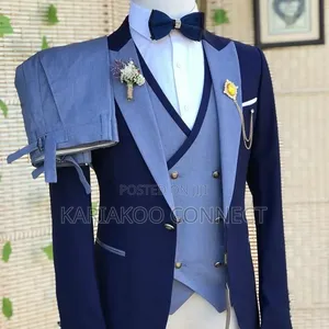 Ricardo Men's Suit - Blue, Brand New