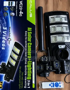 Calus Solar 4G Camera with 400W LED Lighting (VC23-4G)