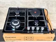 PineTech Electric Gas Stove - 3 Gas Burners, 1 Electric Plate - 1