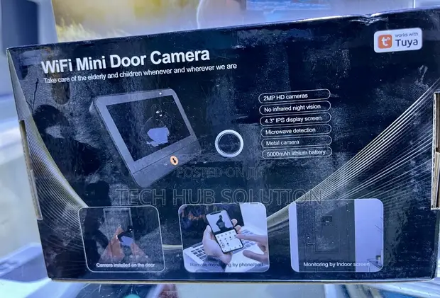 Mini WiFi Door Camera Wireless Security Camera - 1
