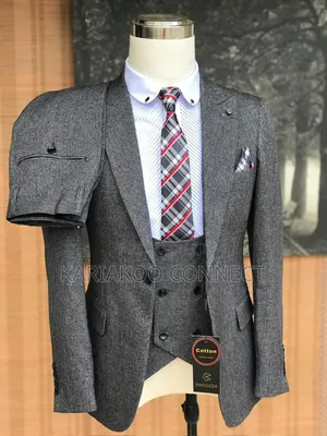 Men's Gray Suit - Brand New