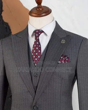 Men's Gray Suit - Brand New