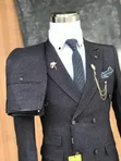 Platinum Collection Men's Suit - Gray - 1