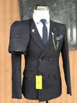 Platinum Collection Men's Suit - Gray - 2