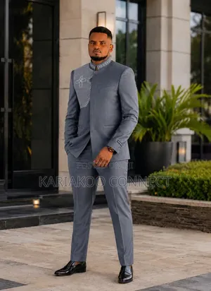 Men's Gray Everman Suit