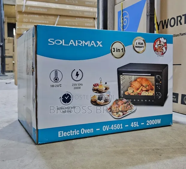 Solarmax Electric Oven 45 Liters - 1