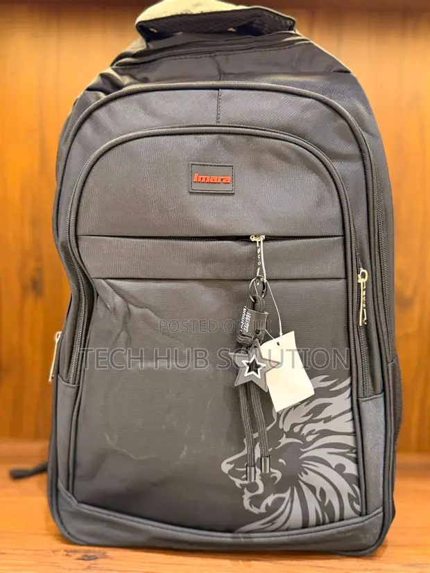 Imara Simba Beige Backpack - 1