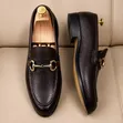 New Pure Leather Shoes - Brown - 2
