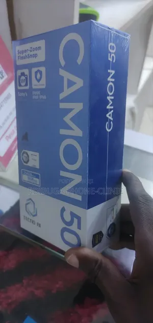 New Tecno Camon 50 256GB Black