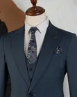 Mario Casas Luxury Men's Slim Fit Suit - 1