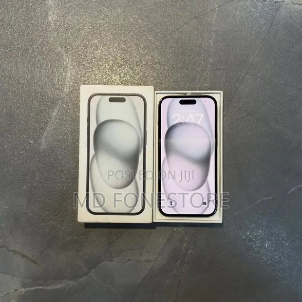 Apple iPhone 15 256GB Mpya Nyeusi - 1