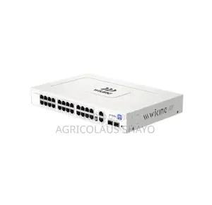 Wi-Tek 24-Port PoE Switch (24x 1Gbps PoE, 2x 1Gbps Uplink, 2x SFP)