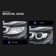 Toyota Hilux Vigo Aftermarket Defender Style Headlights (2005-2011) - 1