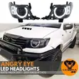 Toyota Hilux Vigo Aftermarket Defender Style Headlights (2005-2011) - 4