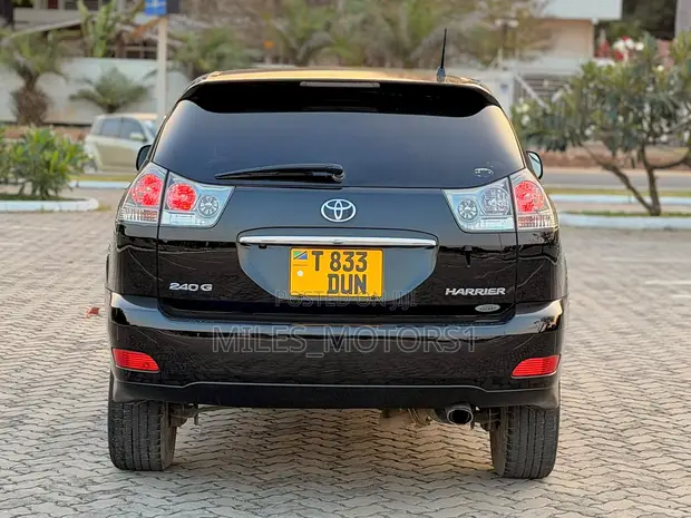 Toyota Harrier 2009 Black - 1