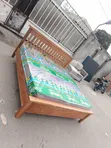Kitanda Kipya cha Mbao 6/6 na Godoro Tanfoam 6/6 - 3
