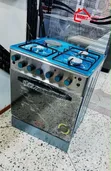 Merit Free Standing Cooker 60x60cm, 4 Burners - 1
