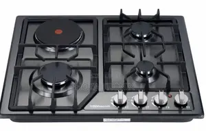 TROPHACOM 3 Gas + 1 Electric Plate Cooker