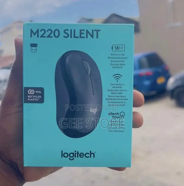 Logitech M220 Silent Wireless Mouse - 1