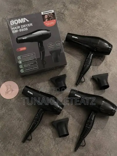 BOMA BM-8808 Professional Hair Dryer - 1