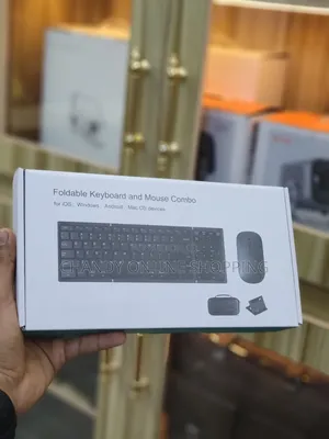 Foldable Wireless Keyboard and Mouse Set