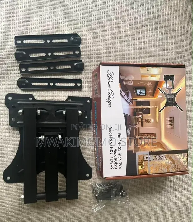 Universal Full Motion TV Wall Mount (14"-55") - 1