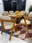 Classic Designed Dining Table (Seats 6) - 1