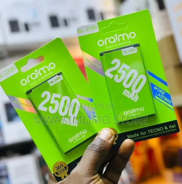 Oraimo Battery BL-25BI for Select Itel Phones - 1