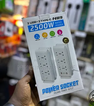 Akt N89 Power Socket with 2 USB & 2 Type-C Ports