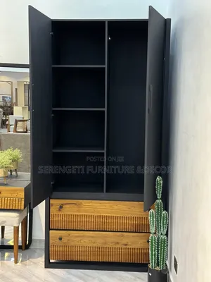 Classic Design Two-Door Wardrobe