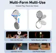 Magnetic Phone Camera Grip with Light & Stand - 4