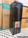 PMAX 190L Combi Refrigerator Black Top Freezer - 1