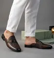 Men's Pure Leather Open Shoes - 1