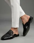 Men's Pure Leather Open Shoes - 2
