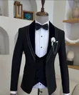Ricardo Men's Black Suit - Brand New - 1