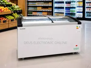 Huamei Showcase Freezer 290L with 4 Buckets