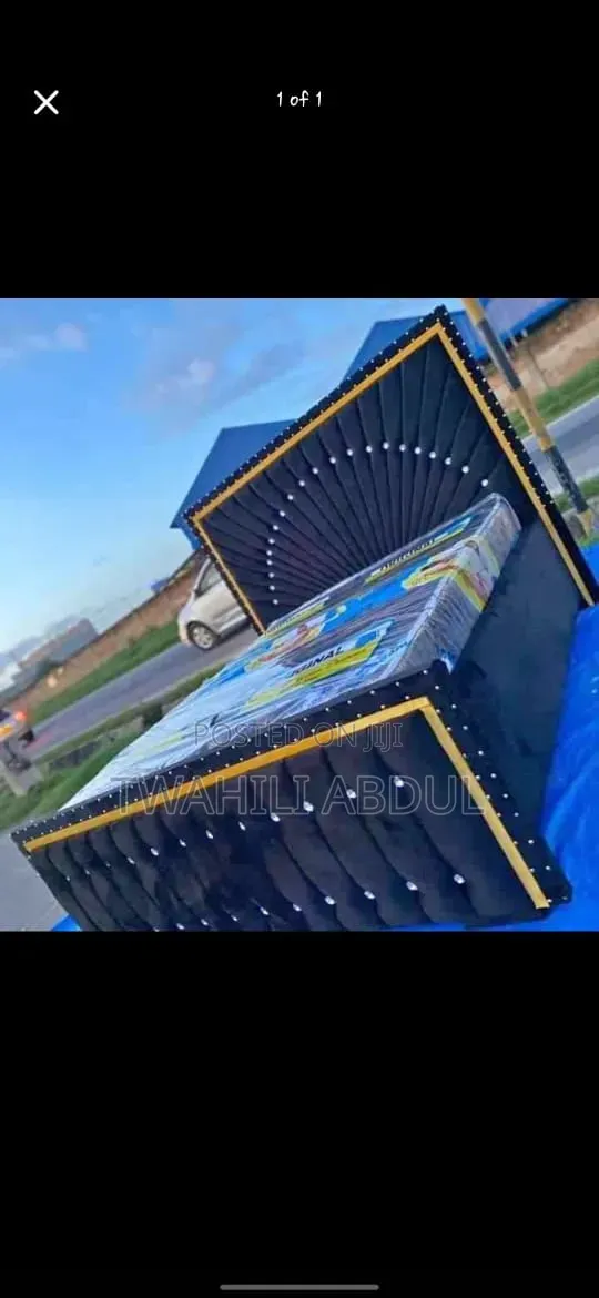 Queen Size Bed Frame - Brand New - 1