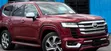 Toyota Land Cruiser ZX 2023 Mpya Burgundy - 1