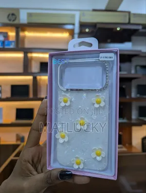 iPhone 17 Pro Max Floral Cover - White
