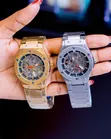 Hublot Automatic Watch - Stainless Steel, Genuine Leather - 1