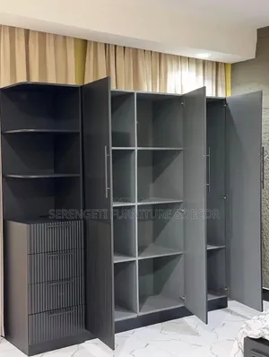 New Wood-Mode 3-Door Wardrobe with Drawers