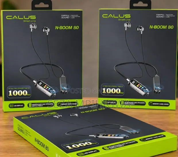 Calus Sports Wireless Earphones N-Boom 80 - 1