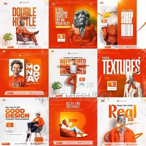 Logo and Social Media Post Design