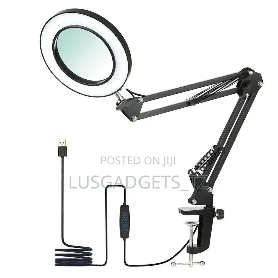 Desktop Magnifying Ring Light - Brand New - 1