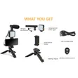 Adjustable Plastic Vlogging Kit for Phone - 2