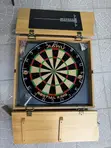 Seydrey Deluxe Solid Wood Dartboard Cabinet Set - 4
