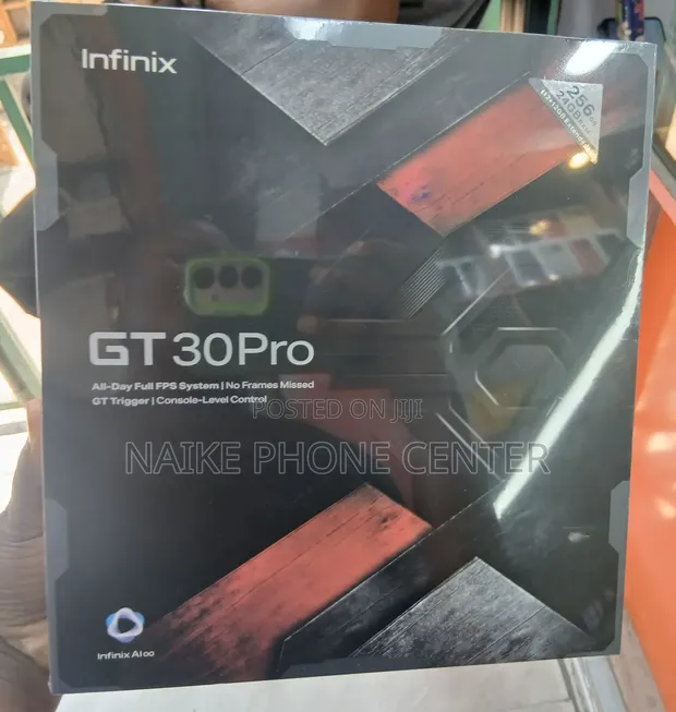 New Infinix GT 30 Pro 256GB Black - 1