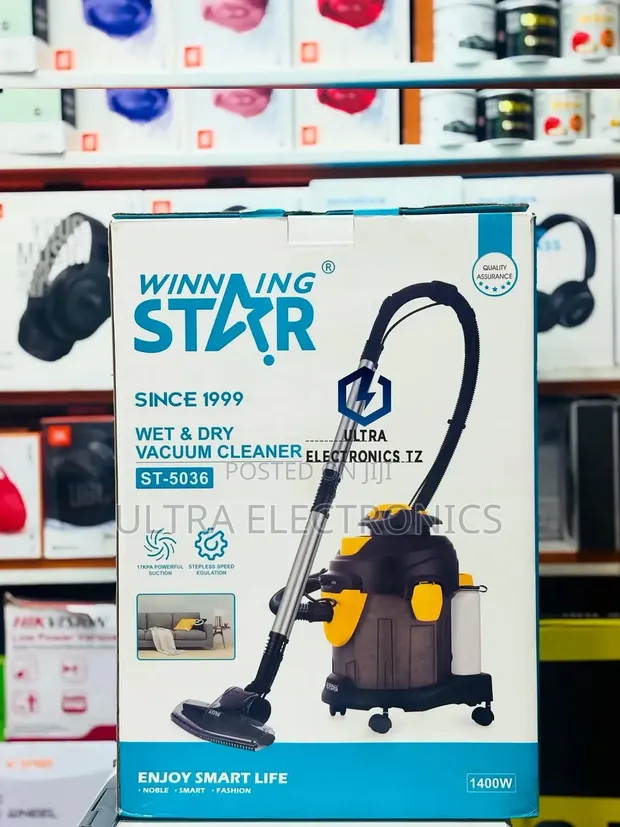 Winning Star Vacuum Cleaner 15L, 1400W - 1