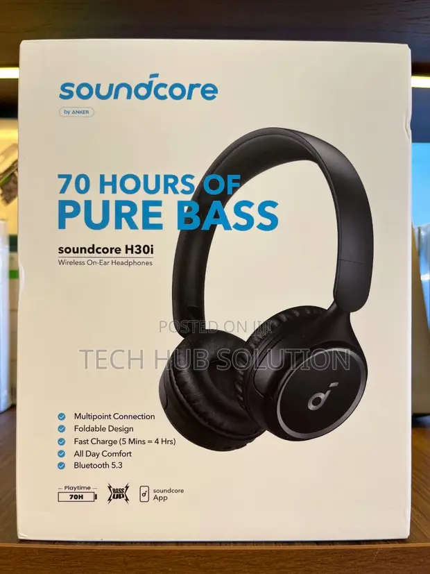 Soundcore Wireless Bluetooth Headphones - 1